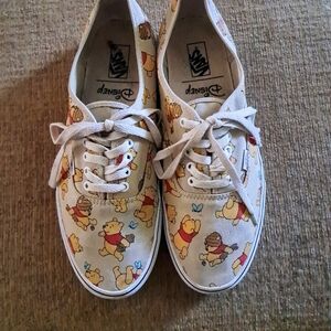 Rare Authentic DISNEY×VANS Winnie The Pooh Low Sneakers Size 13 Mens 14.…